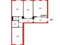 3-комнатная квартира · 75 м² · 5/5 этаж, пр. Республики за 14 млн ₸ в Темиртау — фото 12