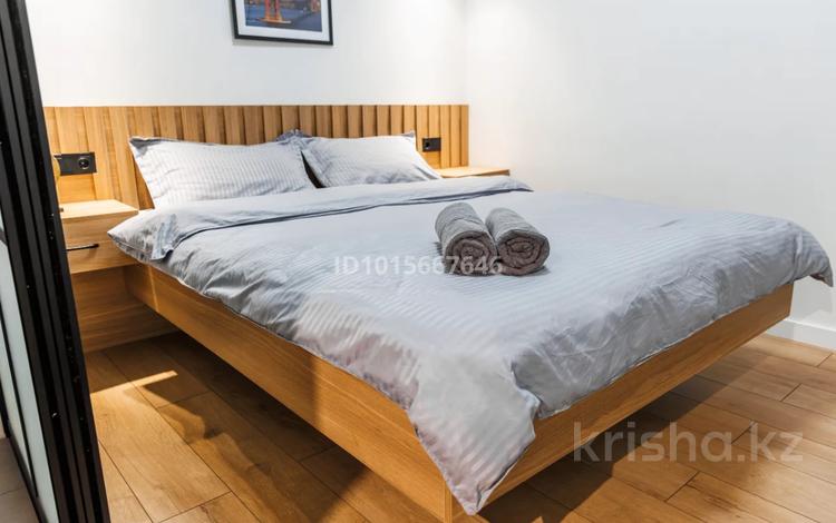 1-комнатная квартира · 45 м² · 7/20 этаж, проспект Серкебаева 146 за 22 000 ₸ в Алматы, Бостандыкский р-н — фото 2