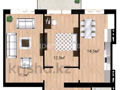 2-комнатная квартира, 60 м², 2/6 этаж, 32В мкр, 32В мкр. за 10.5 млн 〒 в Актау, 32В мкр