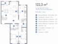 4-комнатная квартира · 123 м² · 15/16 этаж, Каныша Сатпаева 90/55Б за 95 млн ₸ в Алматы, Бостандыкский р-н — фото 2