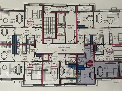 1-комнатная квартира · 41 м² · 4/16 этаж, ​Улица Шарль де Голль, 14 стр 14 за 30 млн ₸ в Астане, Алматы р-н