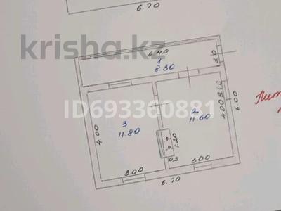 Отдельный дом • 2 комнаты • 40.2 м² • 69.1 сот., Жидек — СПК радуга кумшагал за 7 млн 〒 в Таразе