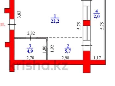 1-комнатная квартира · 34.8 м² · 3/5 этаж, 10 мкр 22/1 за 13 млн ₸ в Аксае