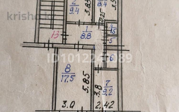 3-комнатная квартира · 58 м² · 2/3 этаж, Микрорайон Дорожник 33 — Напротив поликлиника 1 за 25.5 млн ₸ в  — фото 17