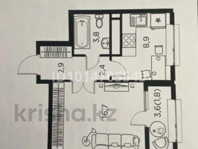1-комнатная квартира · 36.5 м² · 11/16 этаж, Утеген батыра 11 — Толе би, Сайран за 35 млн ₸ в Алматы, Ауэзовский р-н