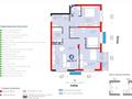 4-бөлмелі пәтер · 92.2 м² · 10/12 қабат, Бауыржана Момышулы 5/2 — Монке би, бағасы: 54 млн ₸ в Алматы, Алатауский р-н — фото 2
