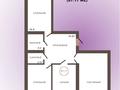 3-бөлмелі пәтер · 85.6 м² · 5/5 қабат, АДС 289, бағасы: ~ 24 млн ₸ в Туркестане — фото 2