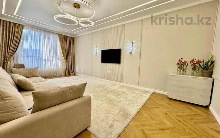 3-комнатная квартира · 100 м² · 10/12 этаж, Торекулова 91 за 88 млн ₸ в Алматы, Алмалинский р-н — фото 2