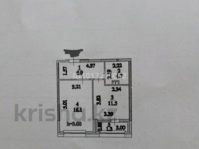 1-бөлмелі пәтер · 40 м², Бухар жырау 57/6, бағасы: 30 млн ₸ в Астане, Нура р-н