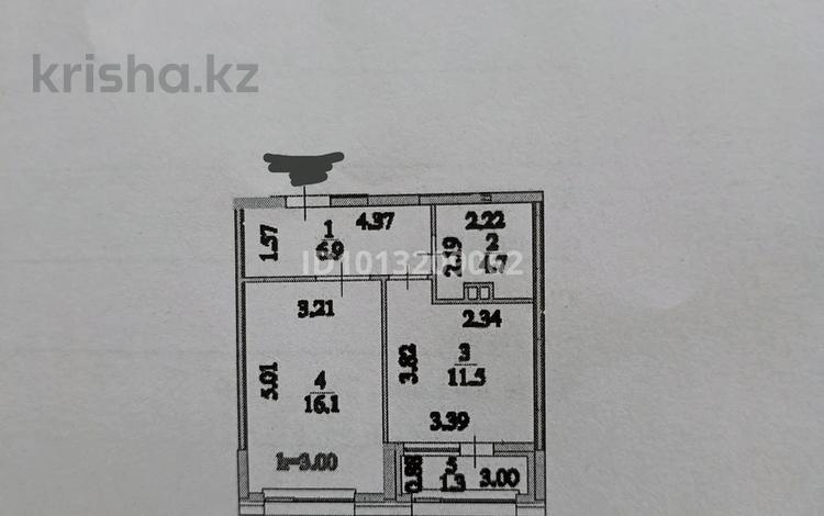 1-бөлмелі пәтер · 40 м², Бухар жырау 57/6, бағасы: 30 млн ₸ в Астане, Нура р-н — фото 2