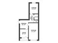 2-бөлмелі пәтер · 55 м² · 4/5 қабат, 2 ш/а., Гришина, бағасы: 150 000 ₸ в Актобе, мкр 8 — фото 14