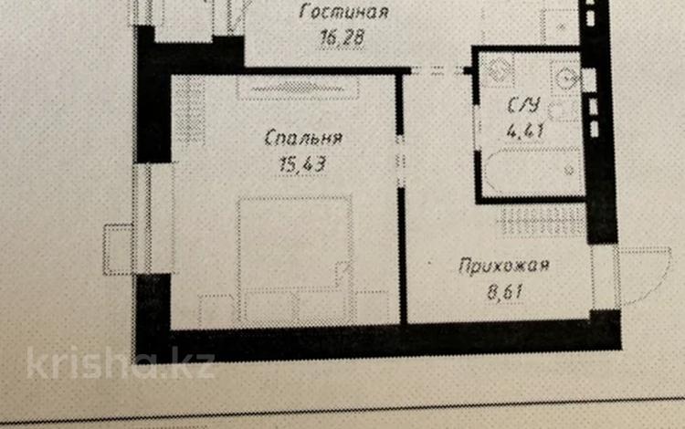 2-комнатная квартира · 53 м² · 8/9 этаж, Шамши Калдаякова 40 — Улы дала за ~ 32.8 млн 〒 в Астане, Сарайшык р-н — фото 2