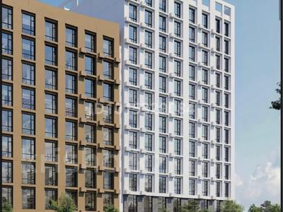 2-бөлмелі пәтер · 46.56 м² · 9 қабат, Панфилова 27, бағасы: 40.5 млн ₸ в Алматы, Жетысуский р-н