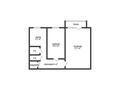 2-бөлмелі пәтер · 45.4 м² · 5/5 қабат, Ворошилова 52, бағасы: 17.3 млн ₸ в Костанае — фото 2