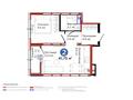 2-бөлмелі пәтер · 41.75 м² · 9/12 қабат, Е 103 5а, бағасы: 27 млн ₸ в Астане, Нура р-н