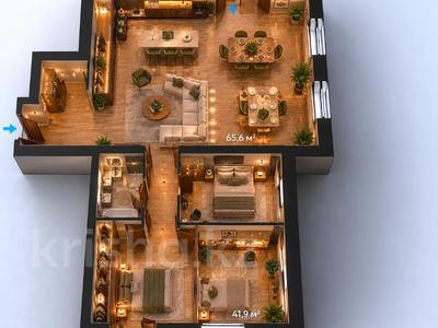 4-комнатная квартира · 117 м² · 8/10 этаж, мкр Юго-Восток, микрорайон Гульдер-1 за 44.5 млн ₸ в Караганде, Казыбек би р-н