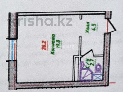 1-комнатная квартира, 26.2 м², 2/5 этаж, Есенберлина 7 за 8 млн 〒 в Астане, Сарыарка р-н