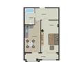 1-бөлмелі пәтер · 50 м² · 5/9 қабат, мкр Шымсити, Байдибек би 10/3, бағасы: 25 млн ₸ в Шымкенте, Абайский р-н
