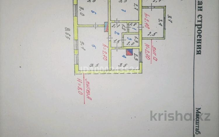 Отдельный дом · 3 комнаты · 53 м² · 6 сот., Тайжана 60-2 за 8 млн ₸ в Жезказгане — фото 2