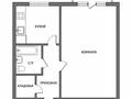 1-комнатная квартира · 35 м² · 5/6 этаж, Абылайхана 19 — Мухтумкули за 15.5 млн ₸ в Астане, Алматы р-н — фото 12