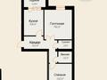 2-комнатная квартира · 65 м² · 4/6 этаж, мкр Юго-Восток, Рыскулова 5/3 за 27.3 млн ₸ в Караганде, Казыбек би р-н — фото 5