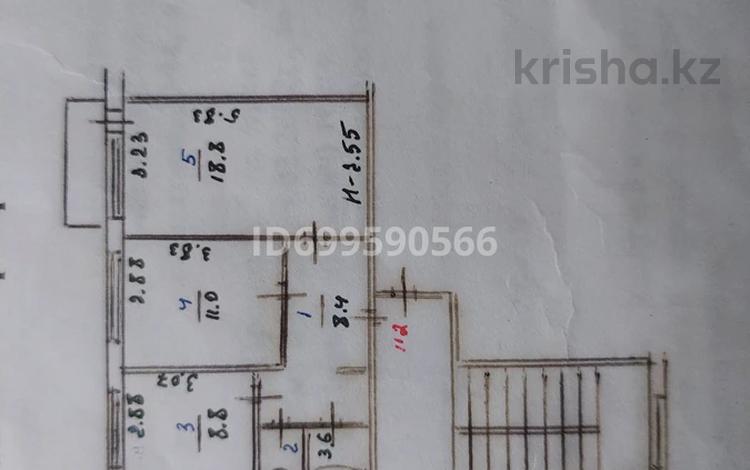 2-бөлмелі пәтер · 51 м² · 6/6 қабат, Камзина, бағасы: 7.5 млн ₸ в Аксу — фото 2
