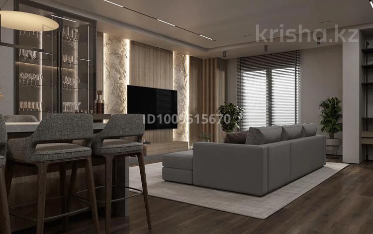 3-комнатная квартира · 140 м² · 3/8 этаж, мкр Мирас, Мкр. Мирас 157 за 180 млн ₸ в Алматы, Бостандыкский р-н — фото 2