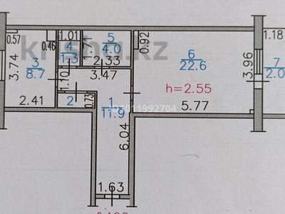 1-бөлмелі пәтер · 51.4 м² · 6/9 қабат, Просп. Ильяса Есенберлина 4А, бағасы: 20 млн ₸ в Усть-Каменогорске, Ульбинский