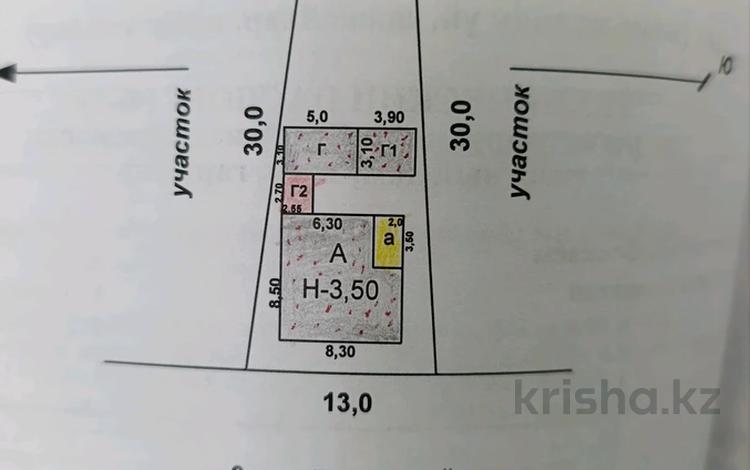 Жеке үй · 3 бөлме · 60 м² · 3 жүзд., 2 пер Песчаный 15а, бағасы: 9.3 млн ₸ в Таразе — фото 2