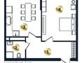 1-бөлмелі пәтер · 47.6 м² · 9/9 қабат, Қайрат ш/а., Сыбызгы, бағасы: 24.6 млн ₸ в Алматы, Турксибский р-н — фото 7
