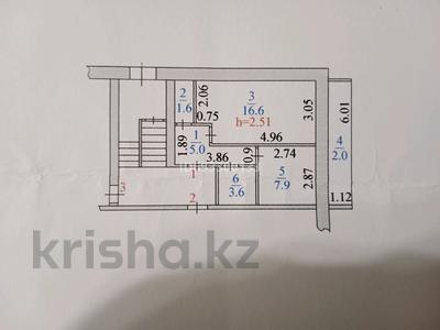 1-комнатная квартира, 37 м², 1/2 этаж, Семина 3 за 10.5 млн 〒 в 