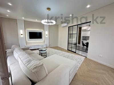 2-бөлмелі пәтер · 90 м² · 11 қабат, Аль-Фараби 41/4, бағасы: 45 000 ₸ в Алматы, Бостандыкский р-н