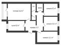 4-комнатная квартира, 74 м², 5/5 этаж, Мкр Сункар 7 за 17.9 млн 〒 в Кокшетау — фото 14