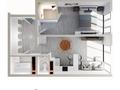 2-комнатная квартира · 56.18 м² · 5/10 этаж, Алтын Орда 7/1а за 24.5 млн ₸ в Алматы, Наурызбайский р-н — фото 2