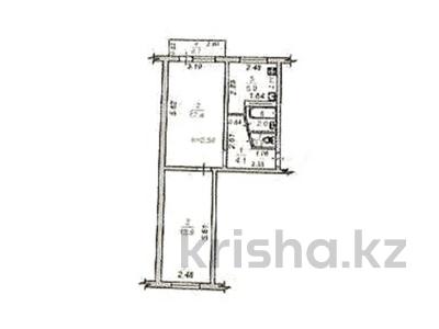 2-комнатная квартира · 44.9 м² · 3/5 этаж, мкр Орбита-4, Биржана за 33.9 млн 〒 в Алматы, Бостандыкский р-н