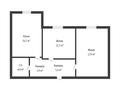 2-комнатная квартира, 58.8 м², 4/5 этаж, Байтурсынова 90а за 18 млн 〒 в Шымкенте, Аль-Фарабийский р-н — фото 12