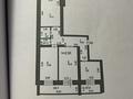 3-бөлмелі пәтер · 84 м² · 8/9 қабат, ул. Академика Чокина 155/6, бағасы: 47 млн ₸ в Павлодаре