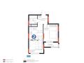 2-комнатная квартира · 46.77 м² · 6 этаж, Турар Рыскулов 18/7 — К.Кайсенова и Хусейн бен Талал за 36 млн ₸ в Астане, Есильский р-н — фото 2