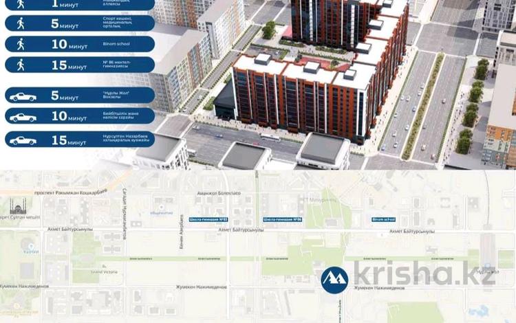 1-комнатная квартира, 37.95 м², 6/12 этаж, Нажмиденова 16