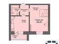 1-комнатная квартира · 46 м² · 2/5 этаж, мкр. Алтын орда 252в — ЖК RAUZA за ~ 10.8 млн ₸ в Актобе — фото 2