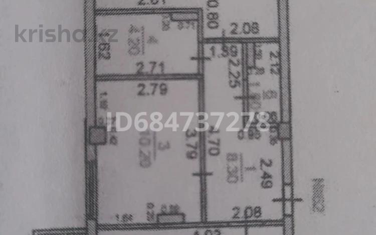 2-комнатная квартира, 60.3 м², 5/5 этаж, 15 микр 11 — Корзинка за 15 млн 〒 в Таразе — фото 2