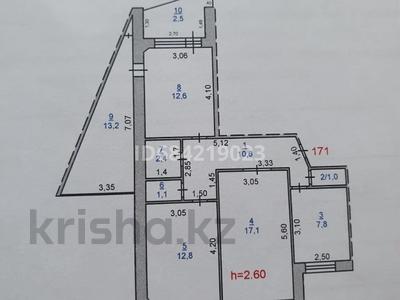 4-комнатная квартира, 81.1 м², 9/10 этаж, Естая 132 — Байзакова за 32 млн 〒 в Павлодаре