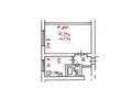 1-комнатная квартира · 25 м² · 1/2 этаж, мкр Жас Канат, Монтажная 15г — улица Монтажная , Чайка за 14 млн ₸ в Алматы, Турксибский р-н — фото 13
