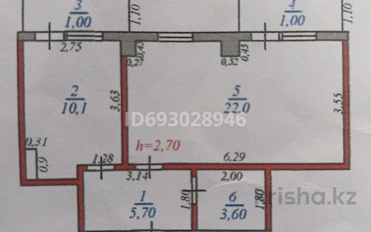 1-комнатная квартира, 43.4 м², 4/5 этаж, Черёмушки 42 за 15 млн 〒 в Боралдае (Бурундай), мкр Водник-3 — фото 2