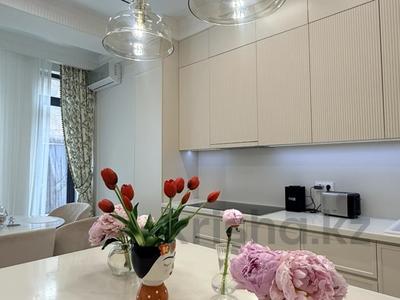 4-бөлмелі пәтер · 142 м² · 1/3 қабат, Керей-Жанибек хандар 87/2 — Оспанова, бағасы: 155 млн ₸ в Алматы, Медеуский р-н
