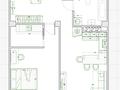 2-комнатная квартира · 55 м² · 9/9 этаж, Мкрн Думан-2 57 — Халык Арена за 38.5 млн ₸ в Алматы, Медеуский р-н — фото 23