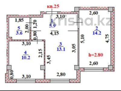 Продажа квартир в Алматинской обл.: 2-комнатная квартира · 47 м² · 1/3 этаж, Жангозина 61Б — ЦОН за 19.3 млн 〒 2-комнатная квартира · 47 м² · 1/3 этаж, Жангозина 61Б — ЦОН за 19.3 млн 〒 в Каскелене