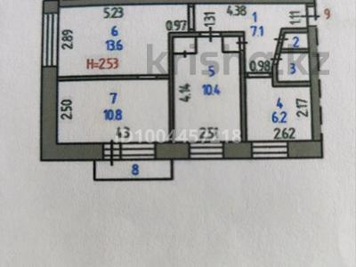 3-комнатная квартира · 52 м² · 3/5 этаж, 4 мкр 2 за 9 млн 〒 в Лисаковске