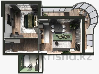 2-комнатная квартира · 78 м² · 3/12 этаж, Аскарова 12к4 — Саина за 70 млн ₸ в Алматы, Ауэзовский р-н