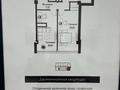 2-комнатная квартира · 69.3 м² · 4 этаж, Илтипат 49 за 55 млн ₸ в Алматы, Наурызбайский р-н